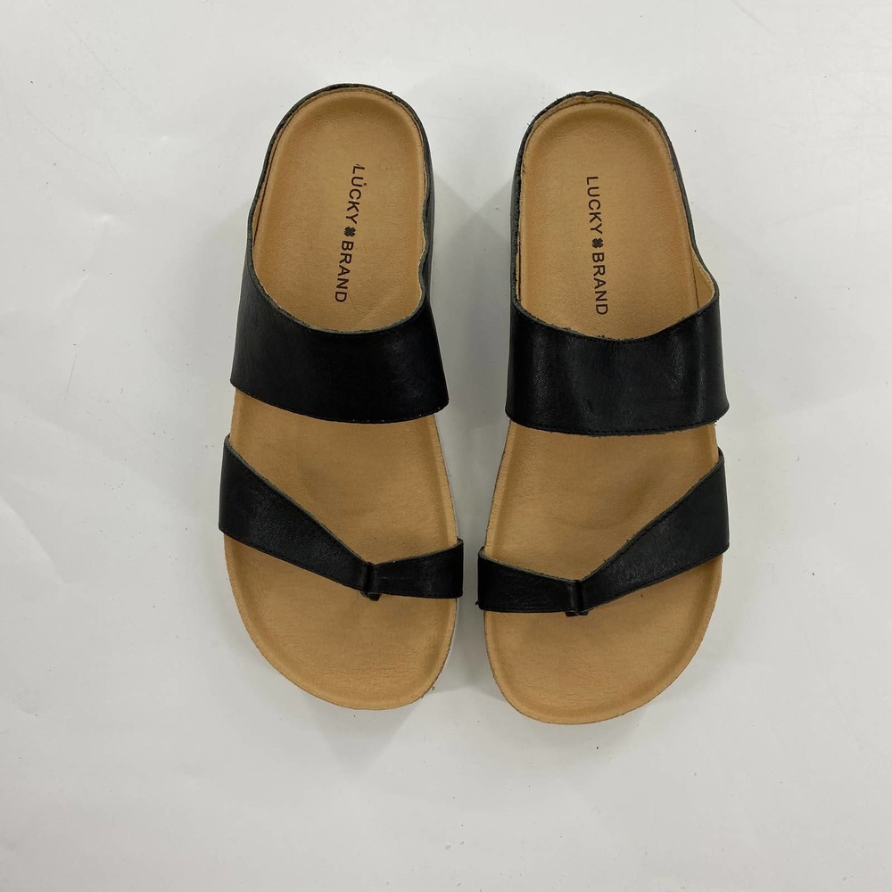 Lucky Brand Women's Harribel Sandal Black 8.5 M